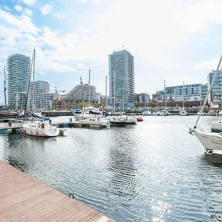 View Of The Yacht Port Ostende